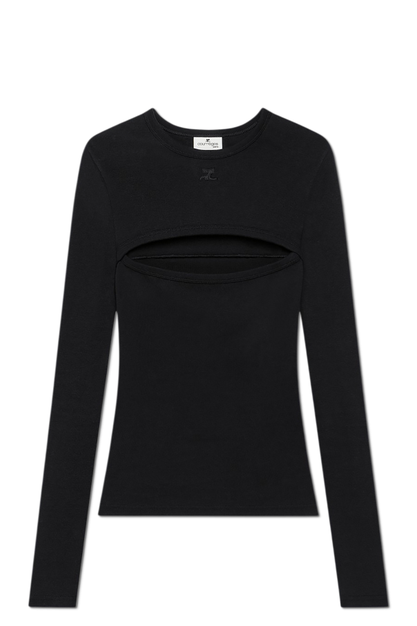 Top with decorative slit od Courrèges