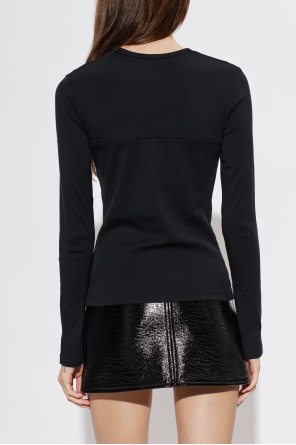 Courrèges Top with decorative slit