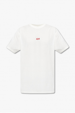 Givenchy Kids logo print side buttoned T-shirt