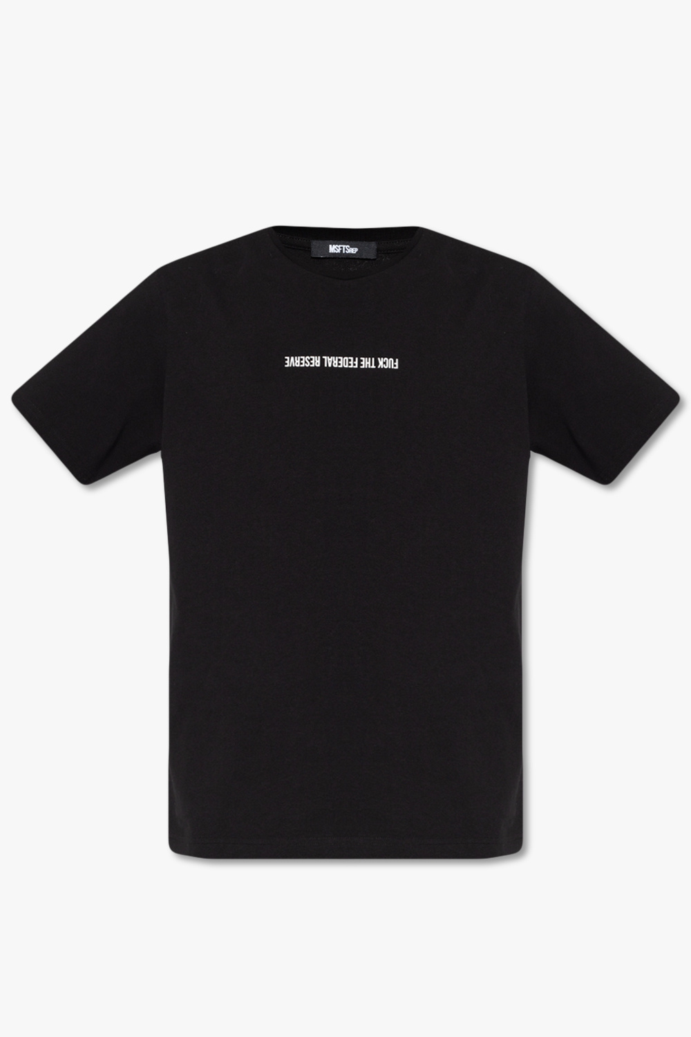 StclaircomoShops NC - Black Printed T - shirt MSFTSrep - Alexander McQueen  Pullover mit Herzausschnitt Nude