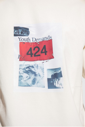 424 T-shirt z nadrukiem