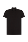 Polo Ralph Lauren T-shirt met spelerslogo in het midden in lichtgrijs