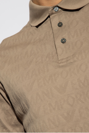 Emporio Armani Monogrammed polo shirt