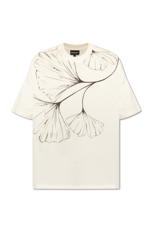 Emporio Armani T-shirt z nadrukiem