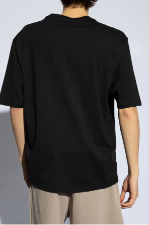 Emporio Armani T-shirt z dekoracyjnym haftem