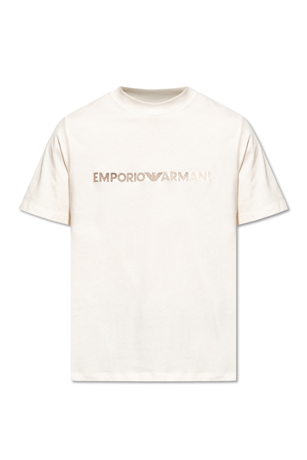 Emporio Armani Bawełniany t-shirt