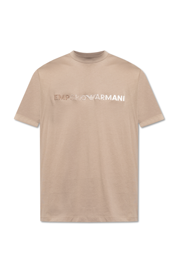 Emporio Armani Bawełniany t-shirt