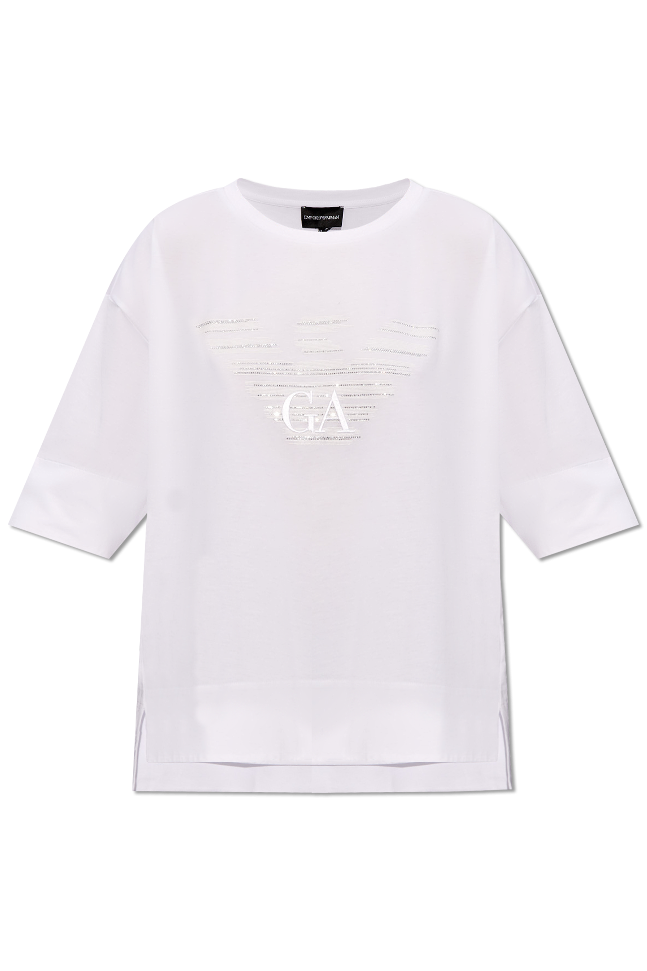 Emporio Armani shirt with logo ea7 emporio armani t shirt tjcrz