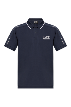 Polo with logo od EA7 Emporio Armani