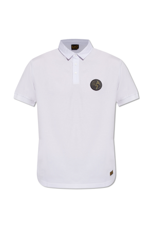 Polo shirt with logo od EA7 Emporio Armani