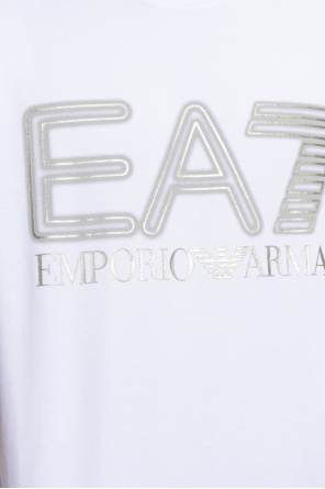 EA7 Emporio polo armani Emporio polo armani Kids micro-striped shirt