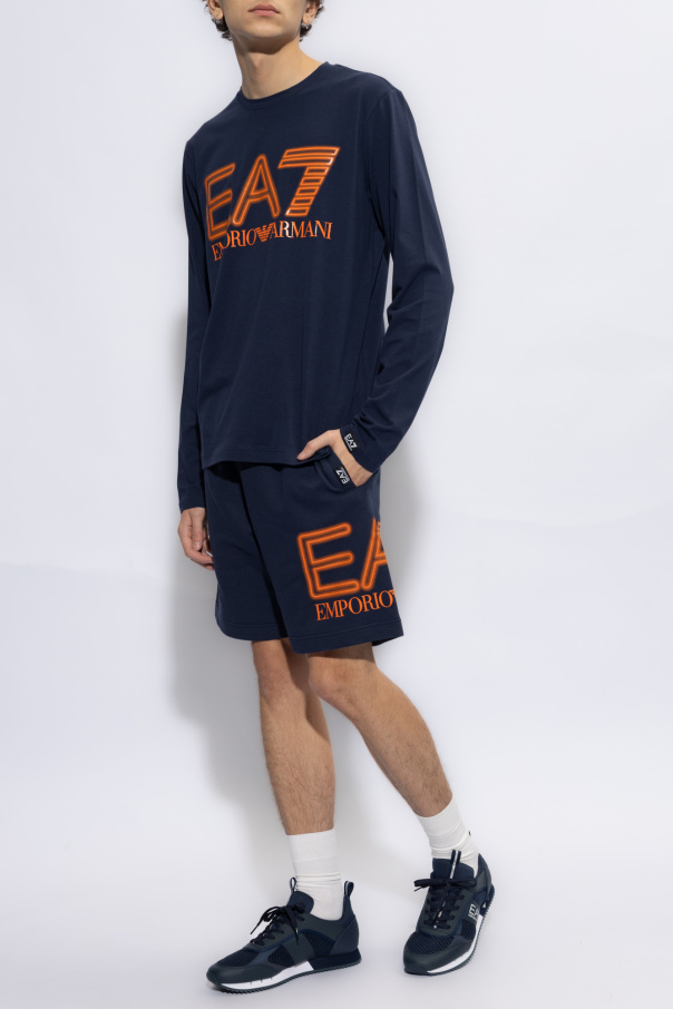 EA7 Emporio Armani T-shirt z długimi rękawami