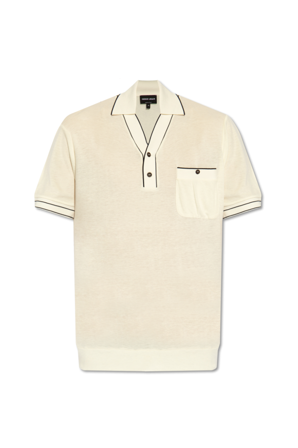 Giorgio Armani Polo shirt with pocket