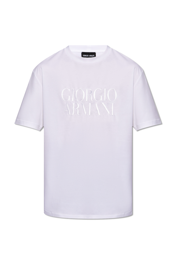 Giorgio Armani Giorgio Armani однобортный пиджак в рубчик