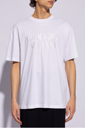 Giorgio armani femme T-shirt with logo