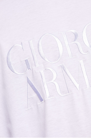 Giorgio armani femme T-shirt with logo