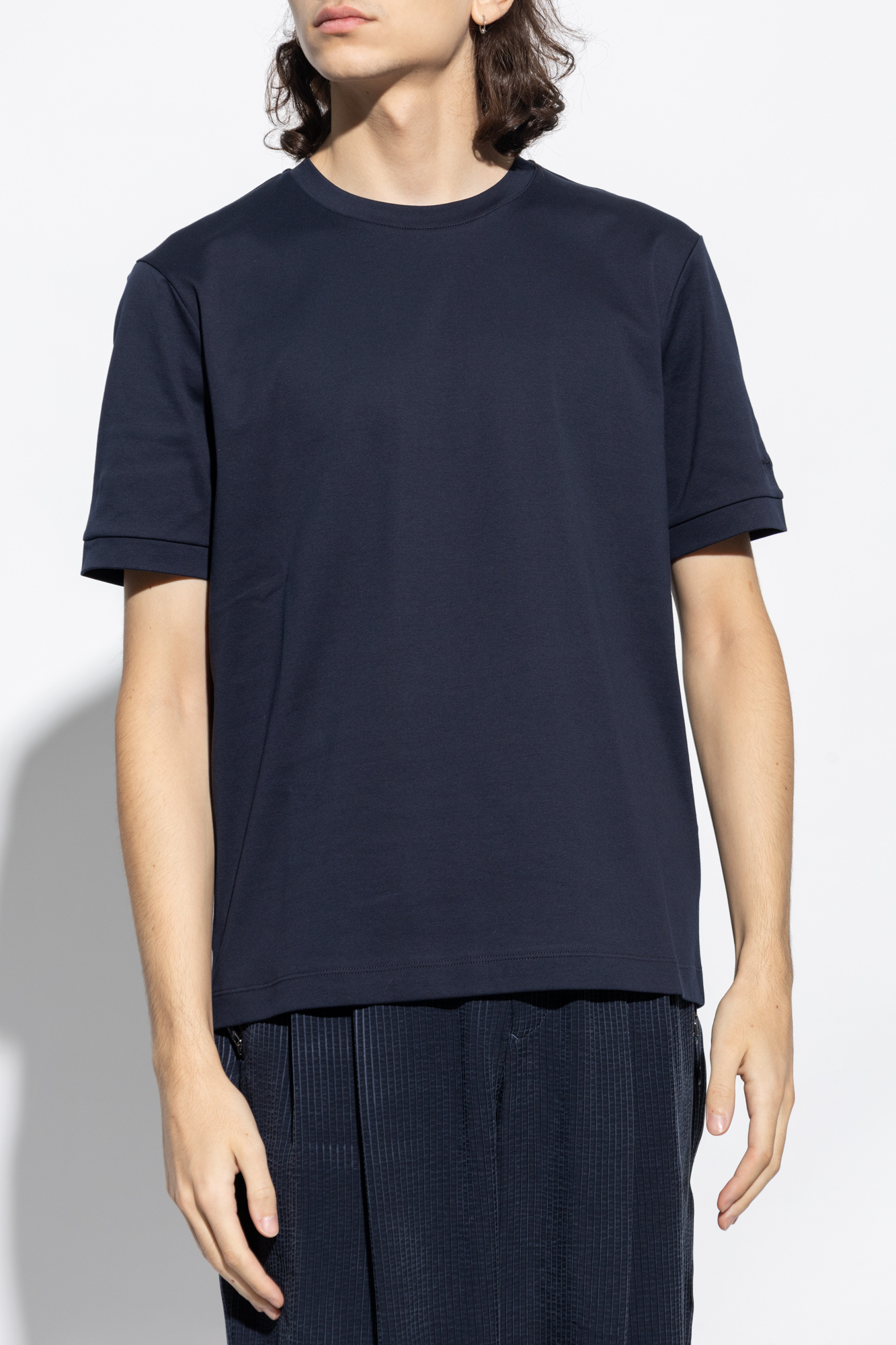 Giorgio Armani ‘Sustainable’ collection T-shirt | Men's Clothing | Vitkac