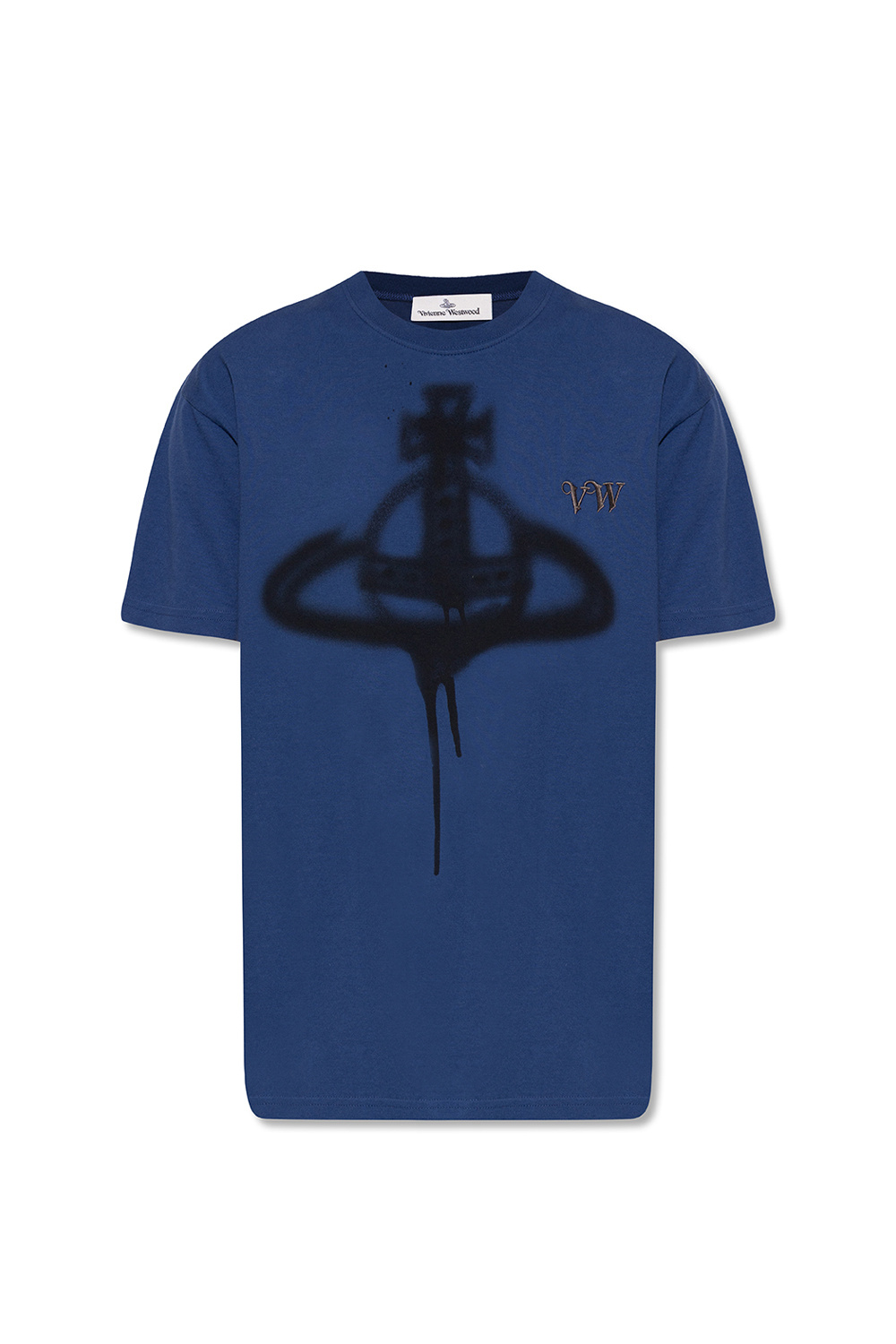 Vivienne Westwood ssense t shirt clothing applique fog boxy t shirt fear of god essentials dark navy