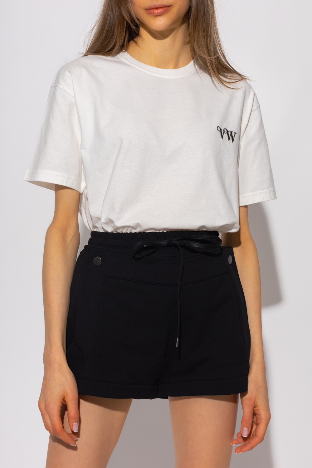 Vivienne Westwood Versace Jeans Couture logo-patch zip-up hoodie