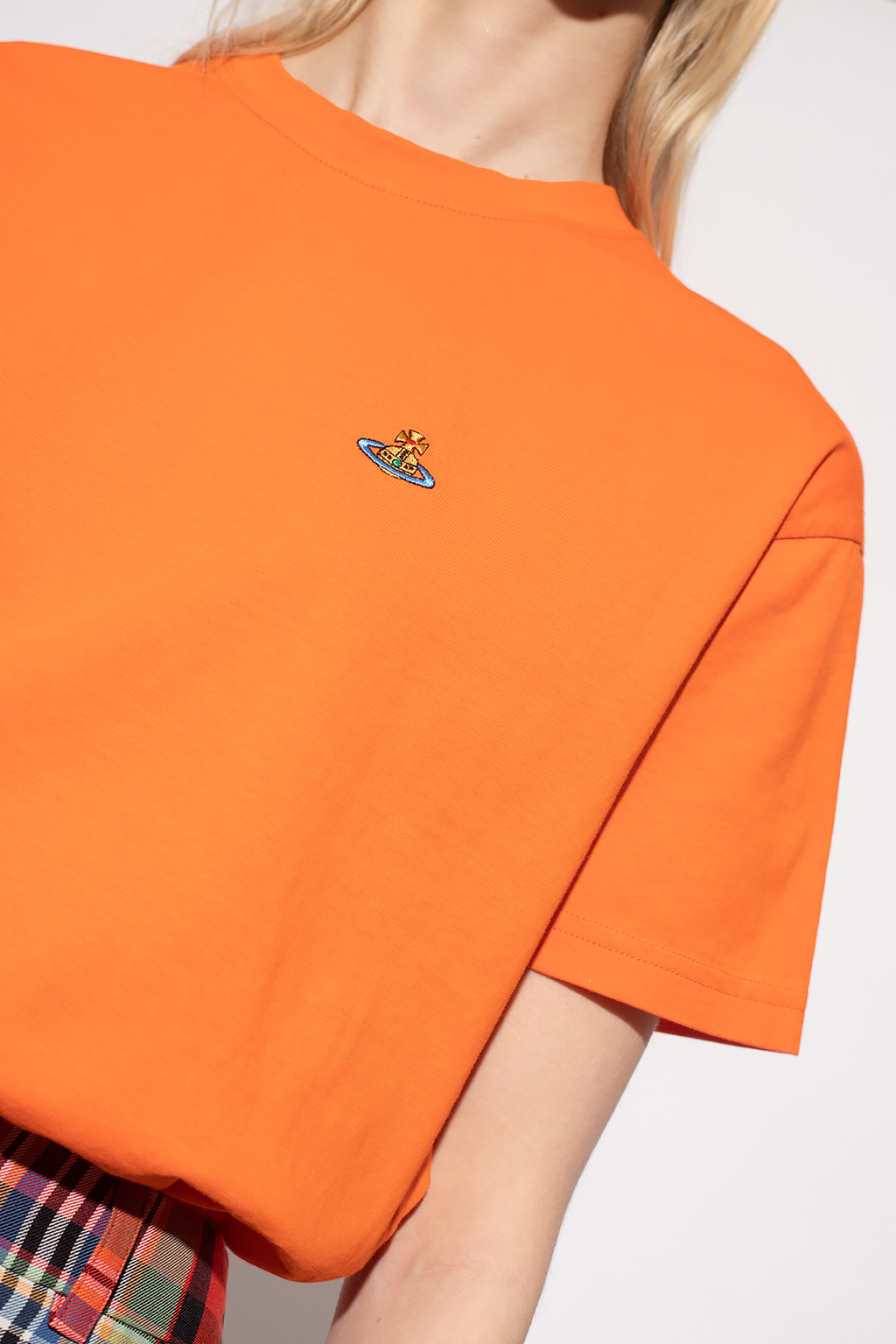Vivienne Westwood Polo Ralph Lauren Regulär geschnittenes T-Shirt in Schwarz mit Rundhalsausschnitt