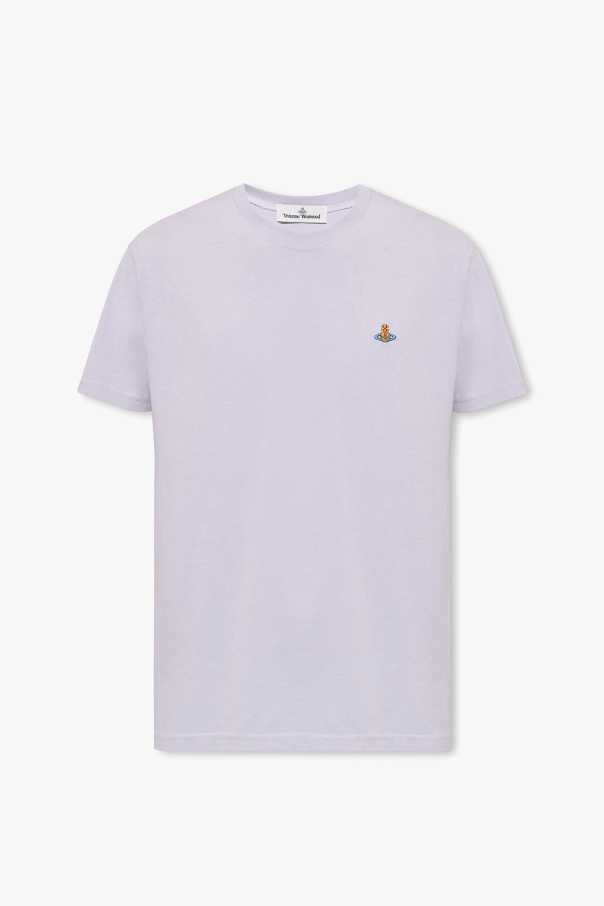 Vivienne Westwood ETRO embroidered-logo knit polo shirt