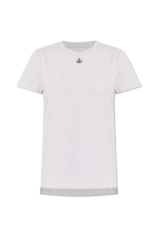 T-shirt with logo patch od Vivienne Westwood