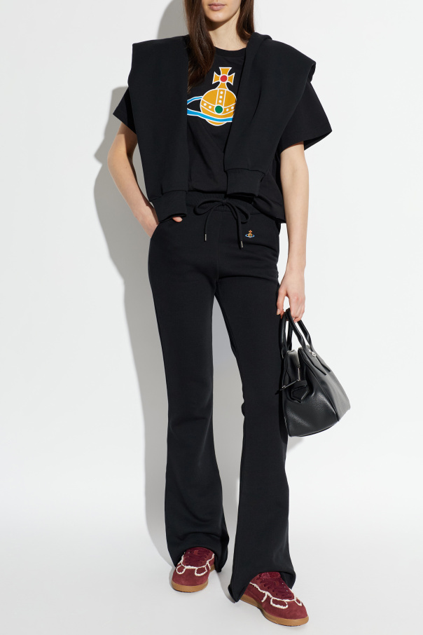 Vivienne Westwood T-shirt com logótipo estampado