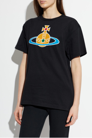 Vivienne Westwood T-shirt com logótipo estampado