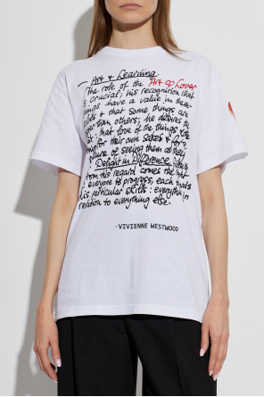 Vivienne Westwood T-shirt 'Art Heart'