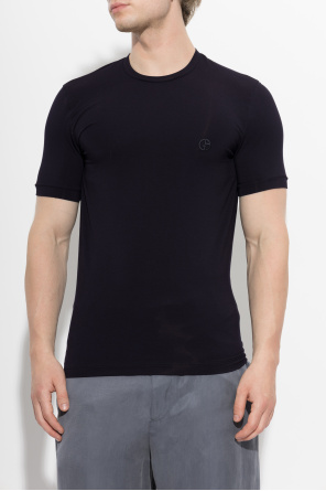 Giorgio Armani Camiseta con logo bordado