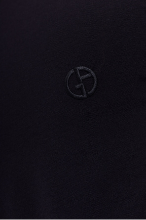 Giorgio Armani Camiseta con logo bordado