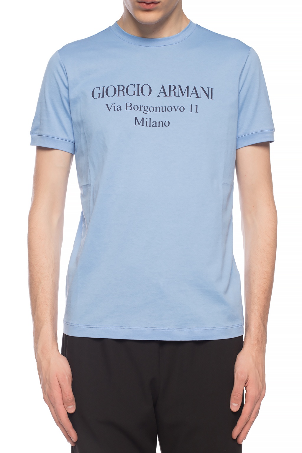 Giorgio Armani T-shirt with logo | Men's Clothing | Vitkac