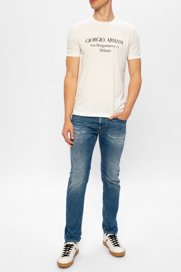 Giorgio pants armani Logo T-shirt