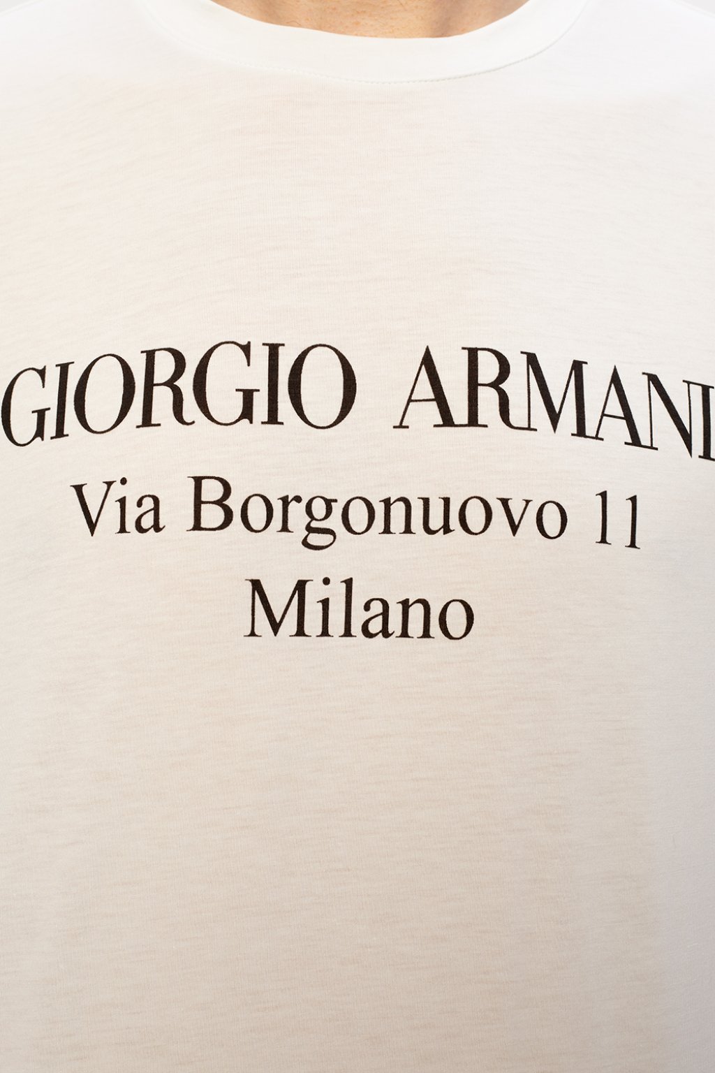 Giorgio Armani Logo T-shirt