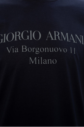 Giorgio Aviator armani Logo T-shirt