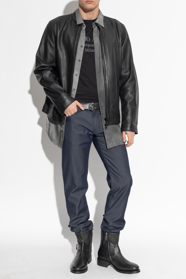 Giorgio Armani T-shirt with printed logo