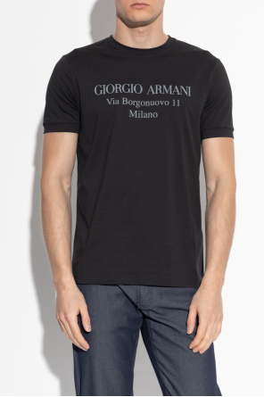 Giorgio Armani T-shirt with printed logo