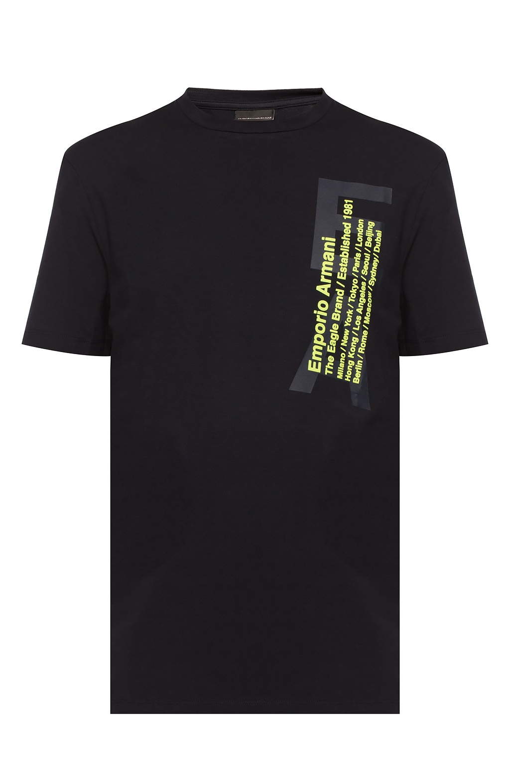 EA7 Emporio Armani Print T-shirt - nero/black 