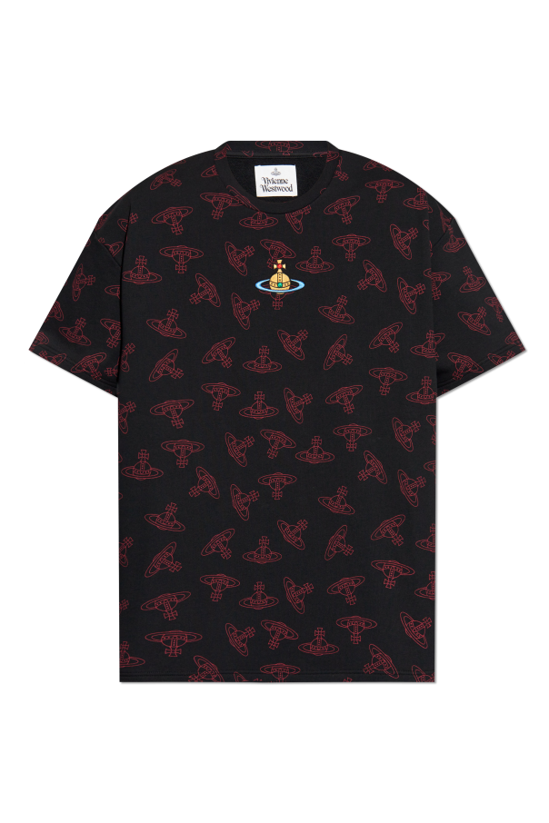 Vivienne Westwood T-shirt z logo typu ‘oversize’