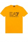 EA7 Emporio Armani ORANGE Logo T-shirt