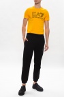 EA7 Emporio Armani ORANGE Logo T-shirt