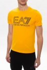 EA7 Emporio Armani ORANGE Logo T-shirt