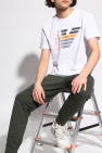 Ea7 Emporio Armani TEEN colour-block short-sleeve T-shirt T-shirt with logo