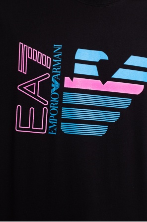 Alfabetische volgorde Rimpels Detector shirt EA7 Emporio Armani - IetpShops Australia - Logo T - Empório Armani  LC001800