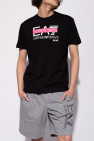 EA7 Emporio Armani BLACK T-shirt with logo