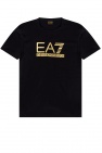 EA7 Emporio Armani BLACK T-shirt with logo