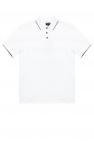 Navy blue shortsleeved BARTH polo shirt from featuring a classic collar and a straight hem