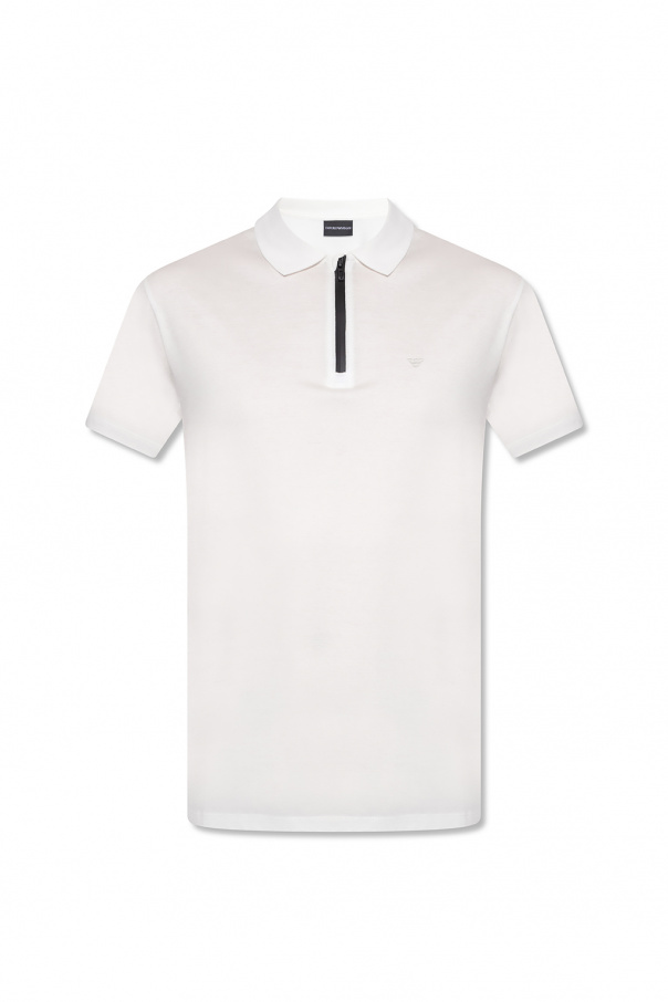 Emporio Armani Logo-patched Dereso polo shirt