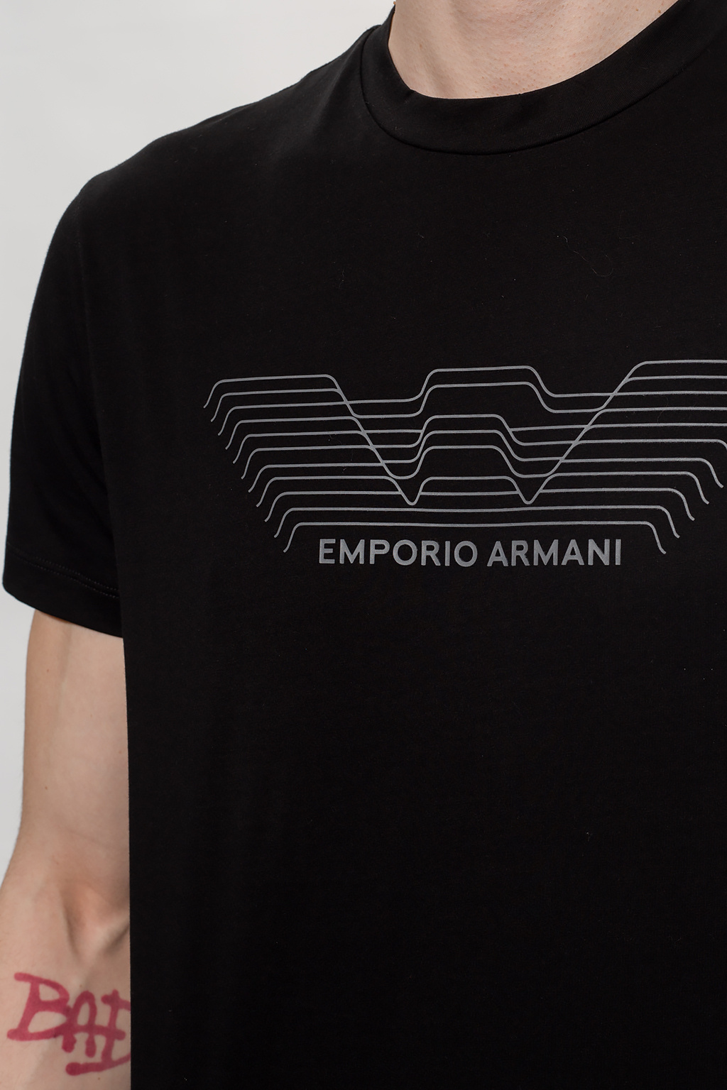 emporio armani swimwear t shirt