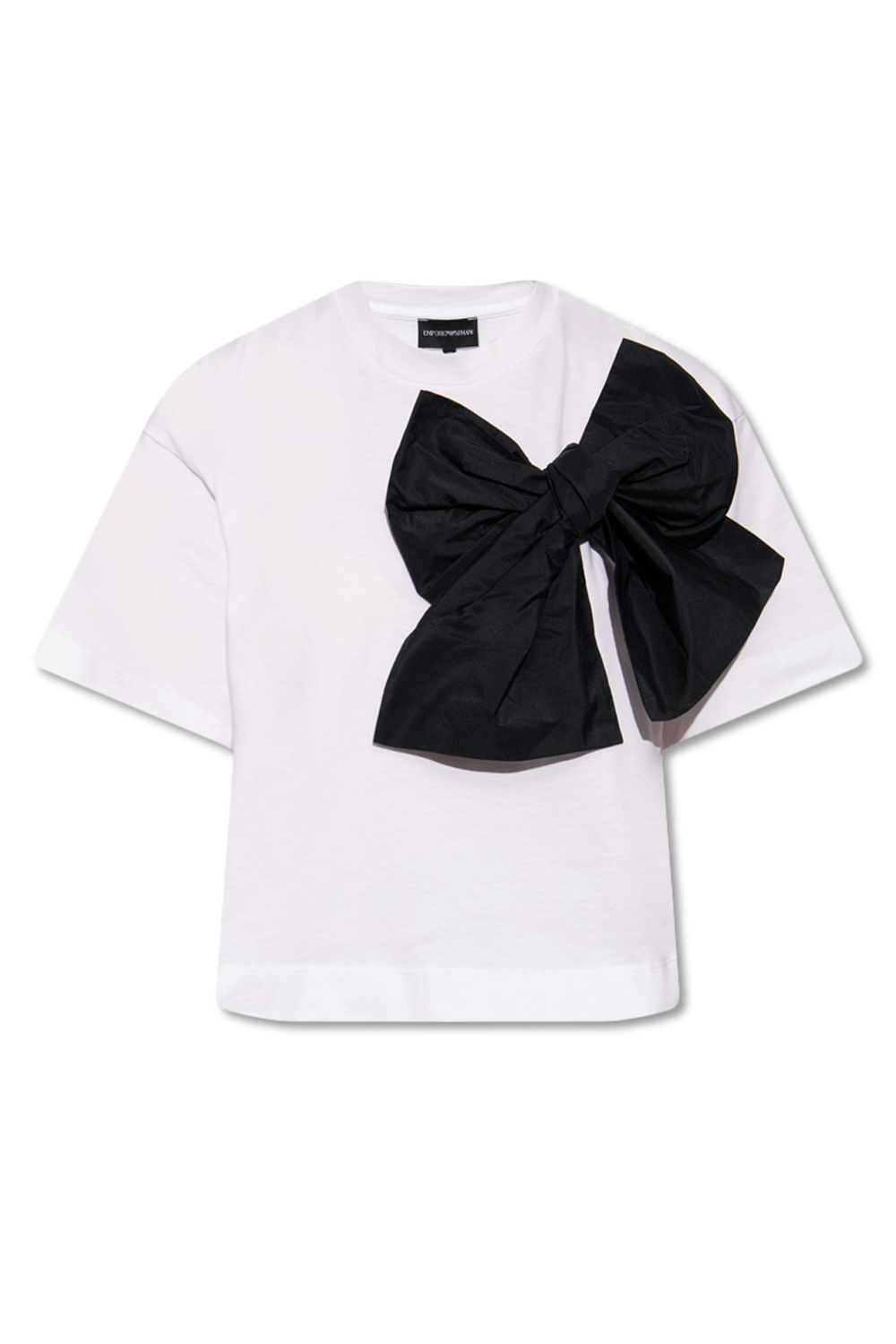 Emporio armani embroidered Appliquéd T-shirt